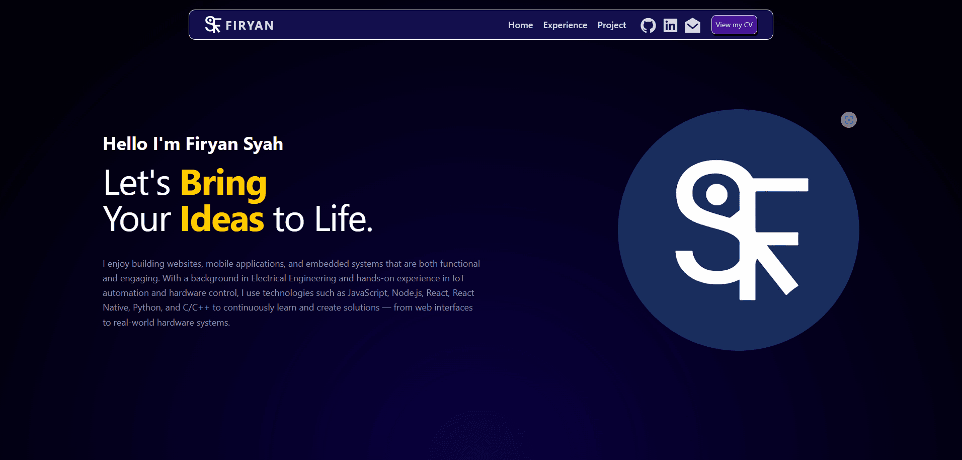 Personal Portfolio preview image