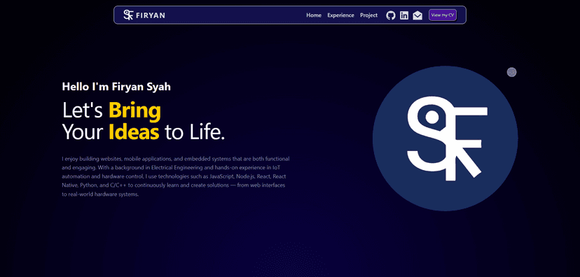 Personal Portfolio project image
