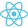 React logo-tech